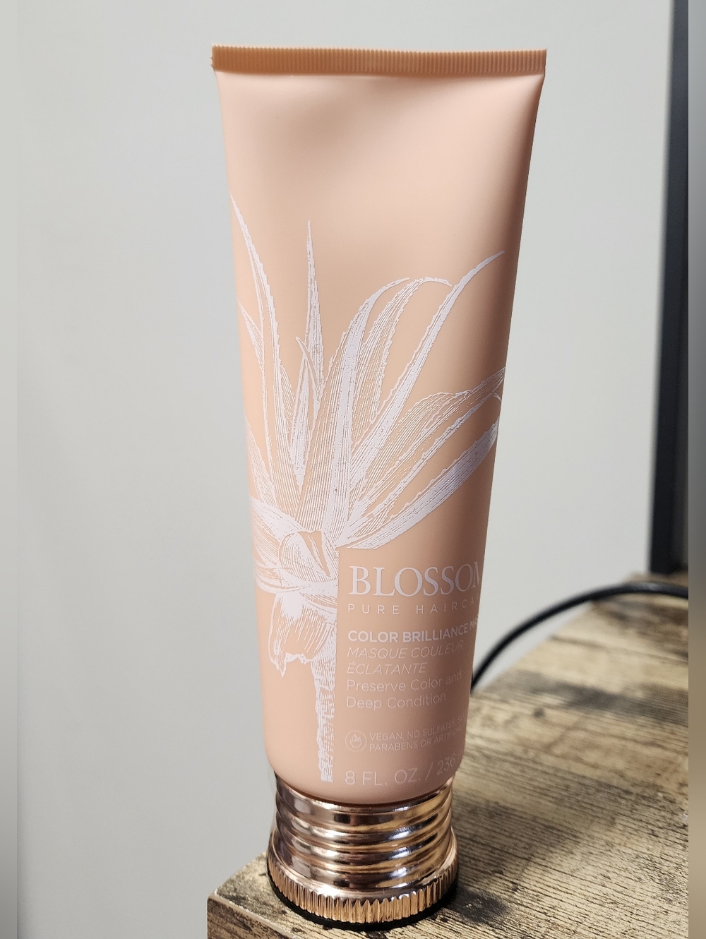 Blossom Pure Haircare Color Brilliance Deep Conditioner Masque New
